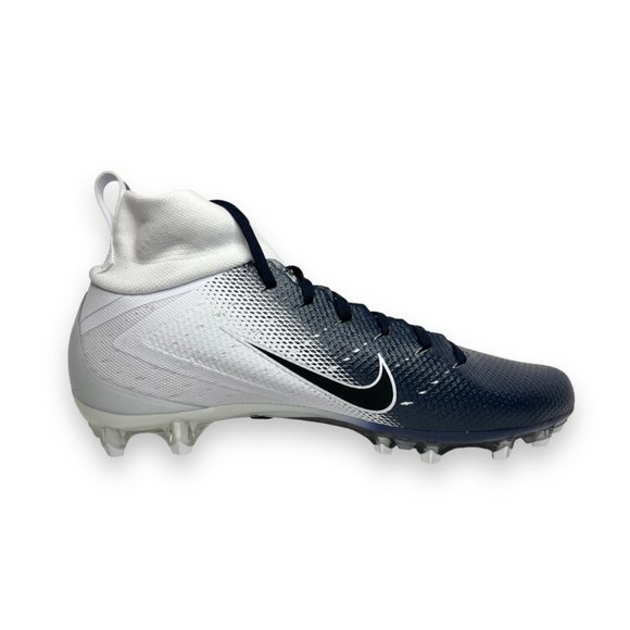 Nike Vapor Untouchable Pro TD 3 White Navy Football Cleats AO3021-102 Sz 13.5 - Picture 2 of 8